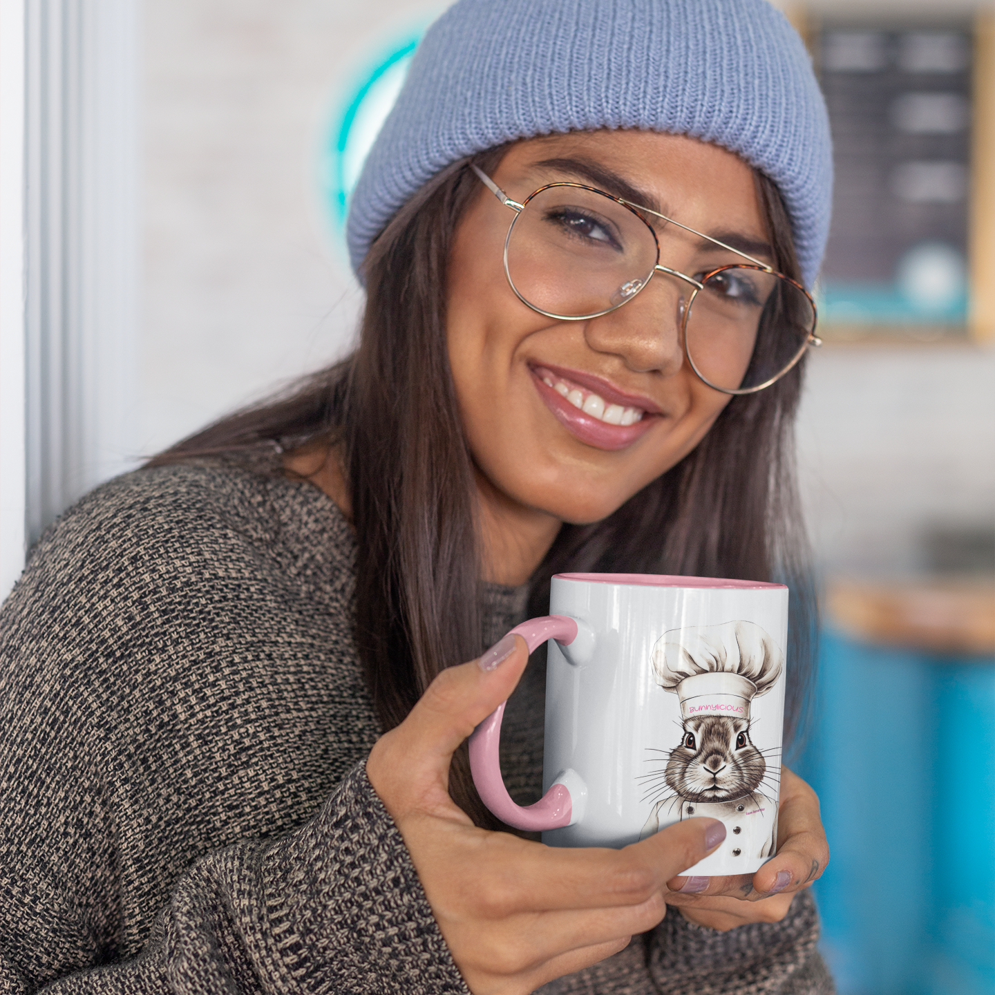 Bunny Chef Coffee Cup | Funny Animal Mugs