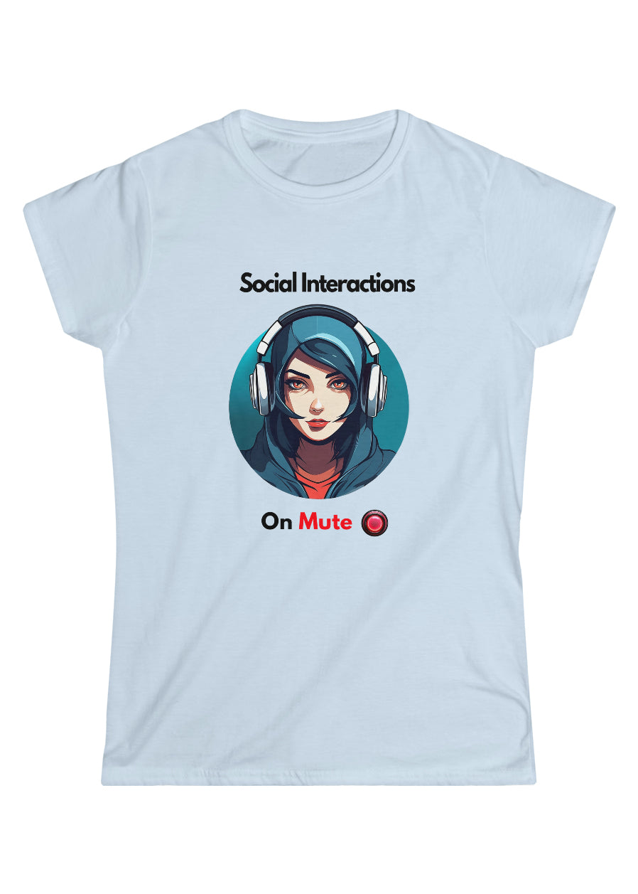 Women's Introvert T-Shirt | Trendy Antisocial Tee