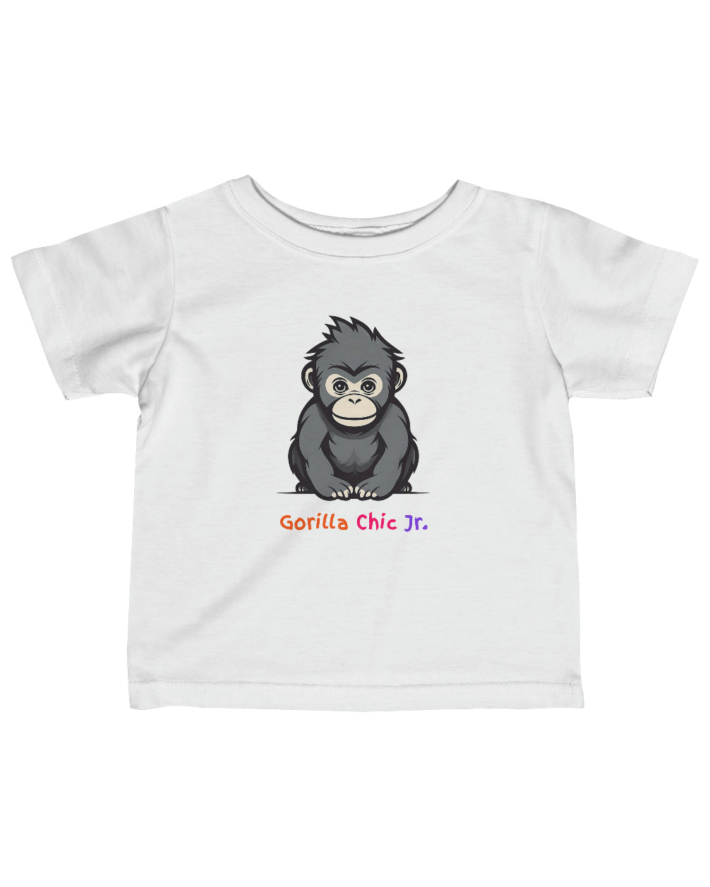 Baby Gorilla Infant Tee | Children's Animal Apparel