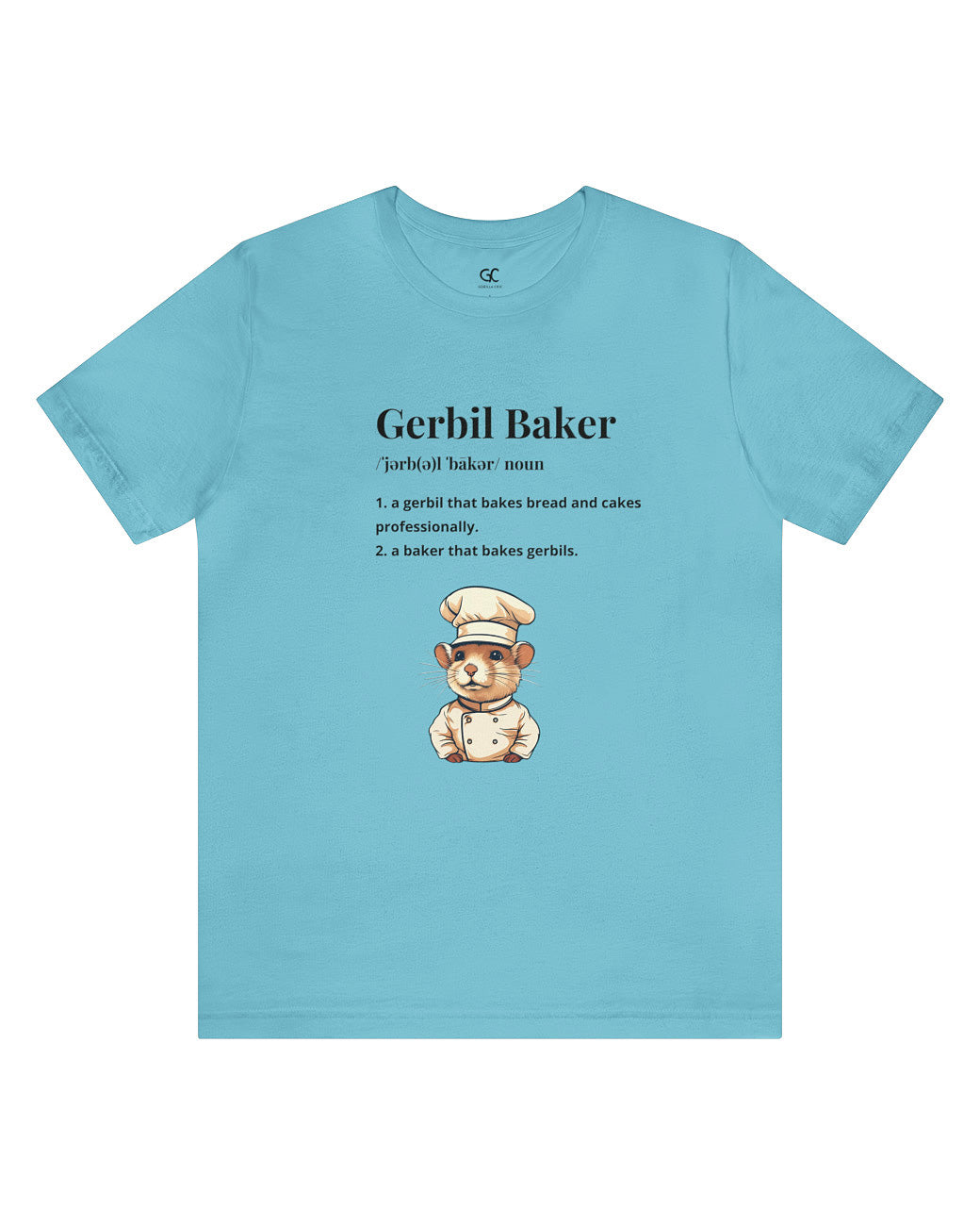 Gerbil Chef T-Shirt | Funny Rodent-Themed Tee