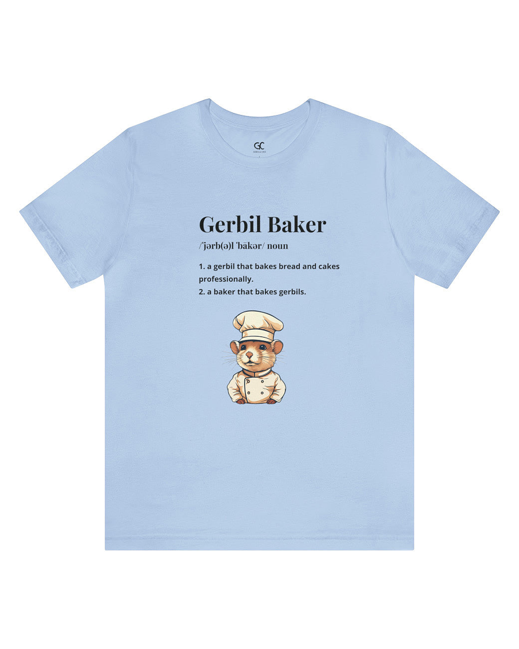 Gerbil Chef T-Shirt | Funny Rodent-Themed Tee