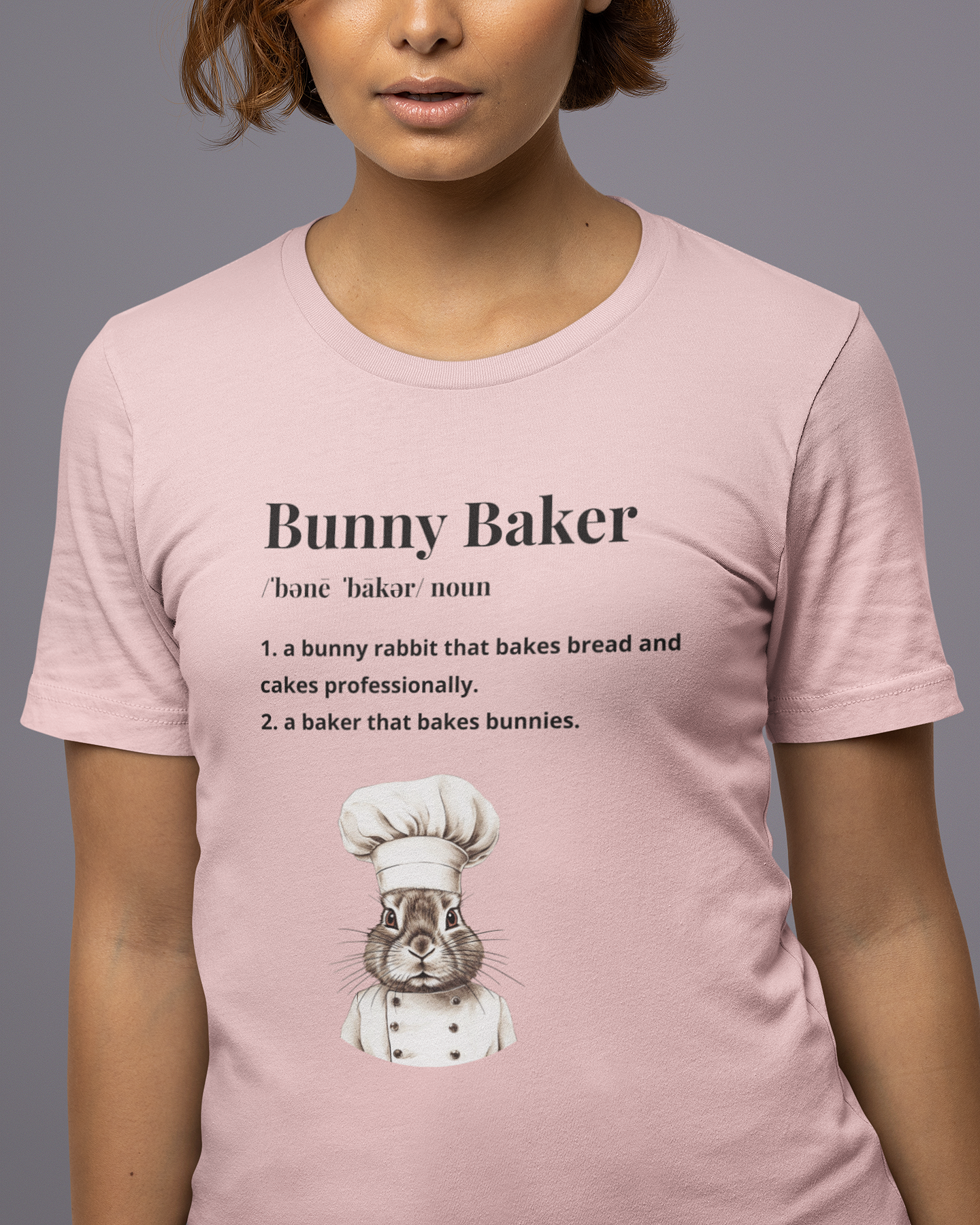 Bunny Baker T-Shirt | Cute Animal Tees