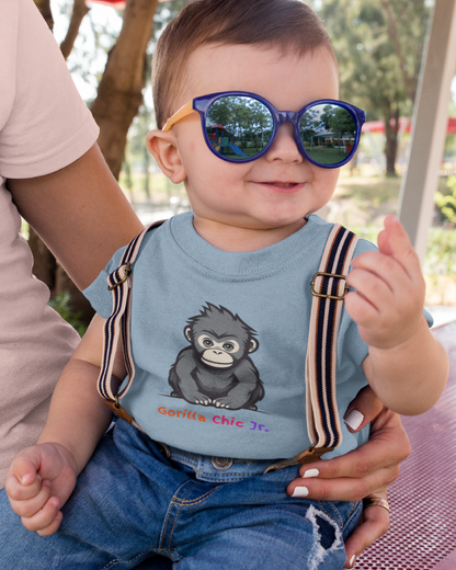 Baby Gorilla Infant Tee | Children's Animal Apparel