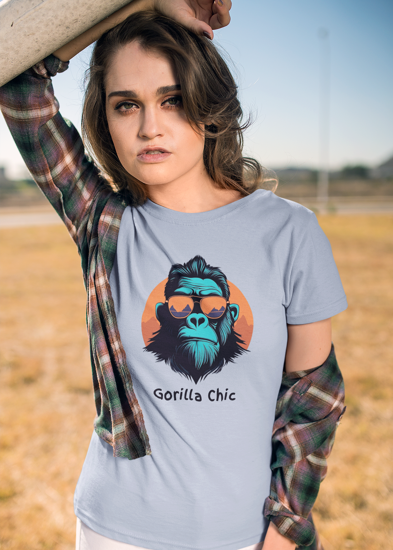 Gorilla Chic Tee | Stylish Primate T-Shirt