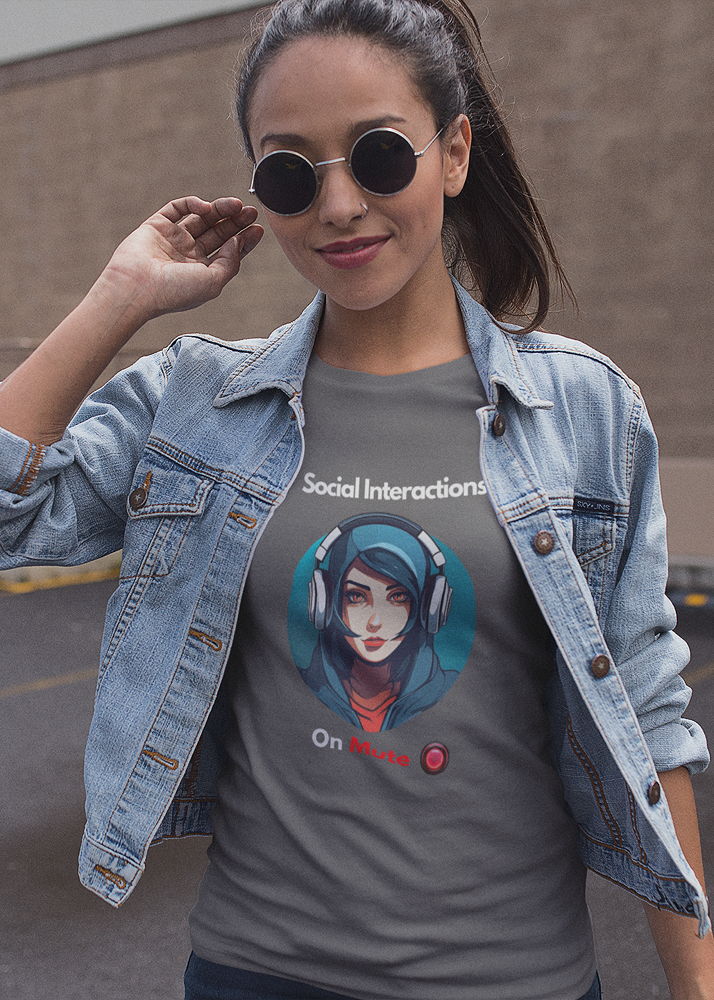 Women's Introvert T-Shirt | Trendy Antisocial Tee