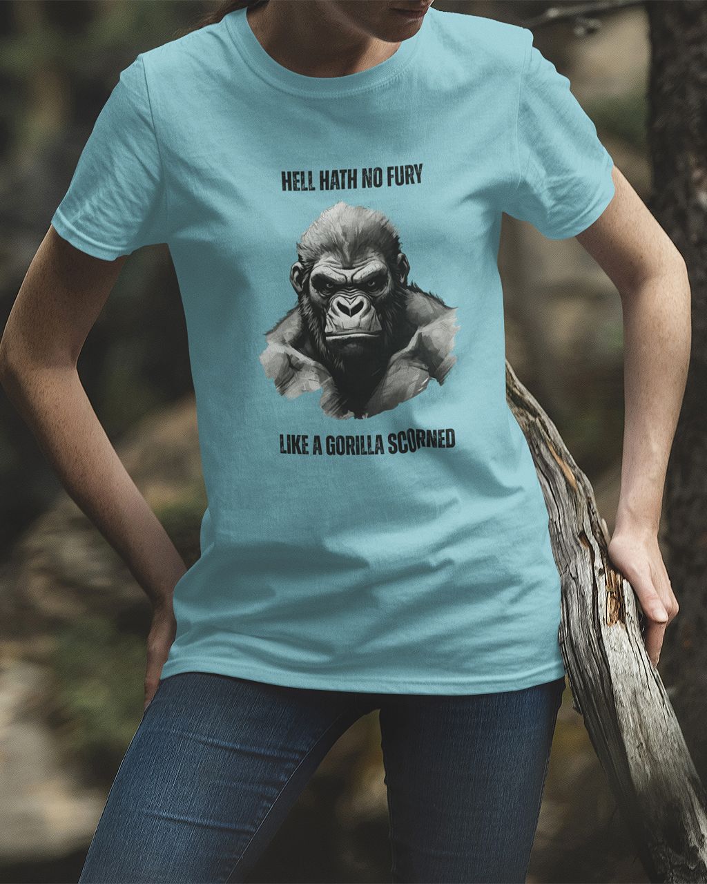 Angry Gorilla T-Shirt | Animal-Themed Tees