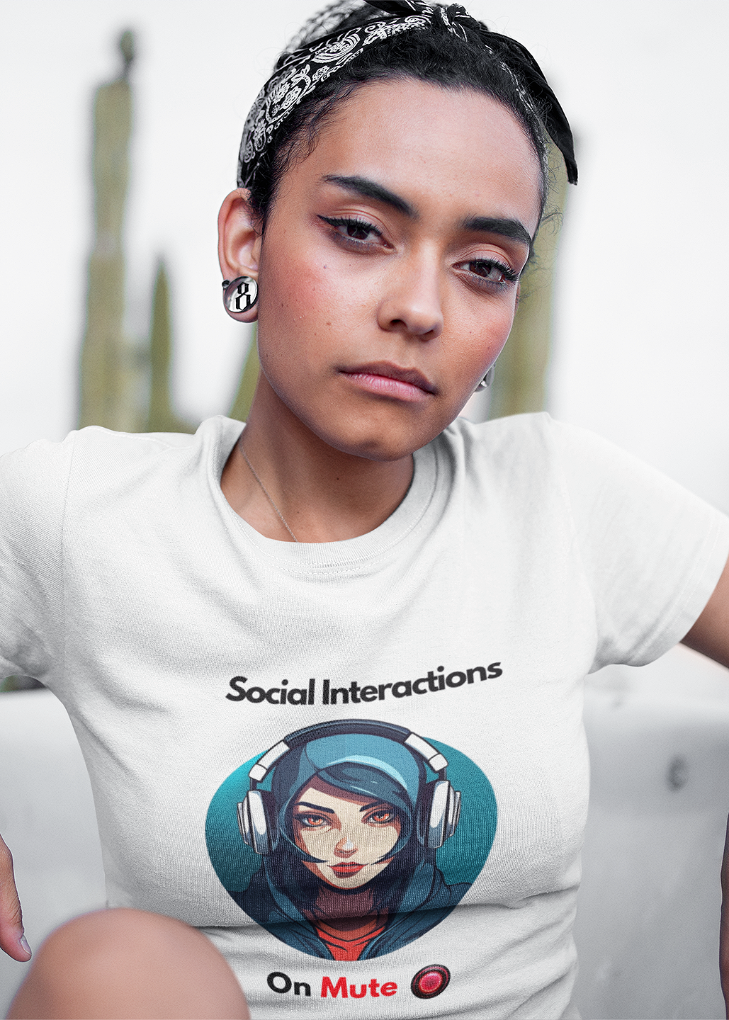 Women's Introvert T-Shirt | Trendy Antisocial Tee