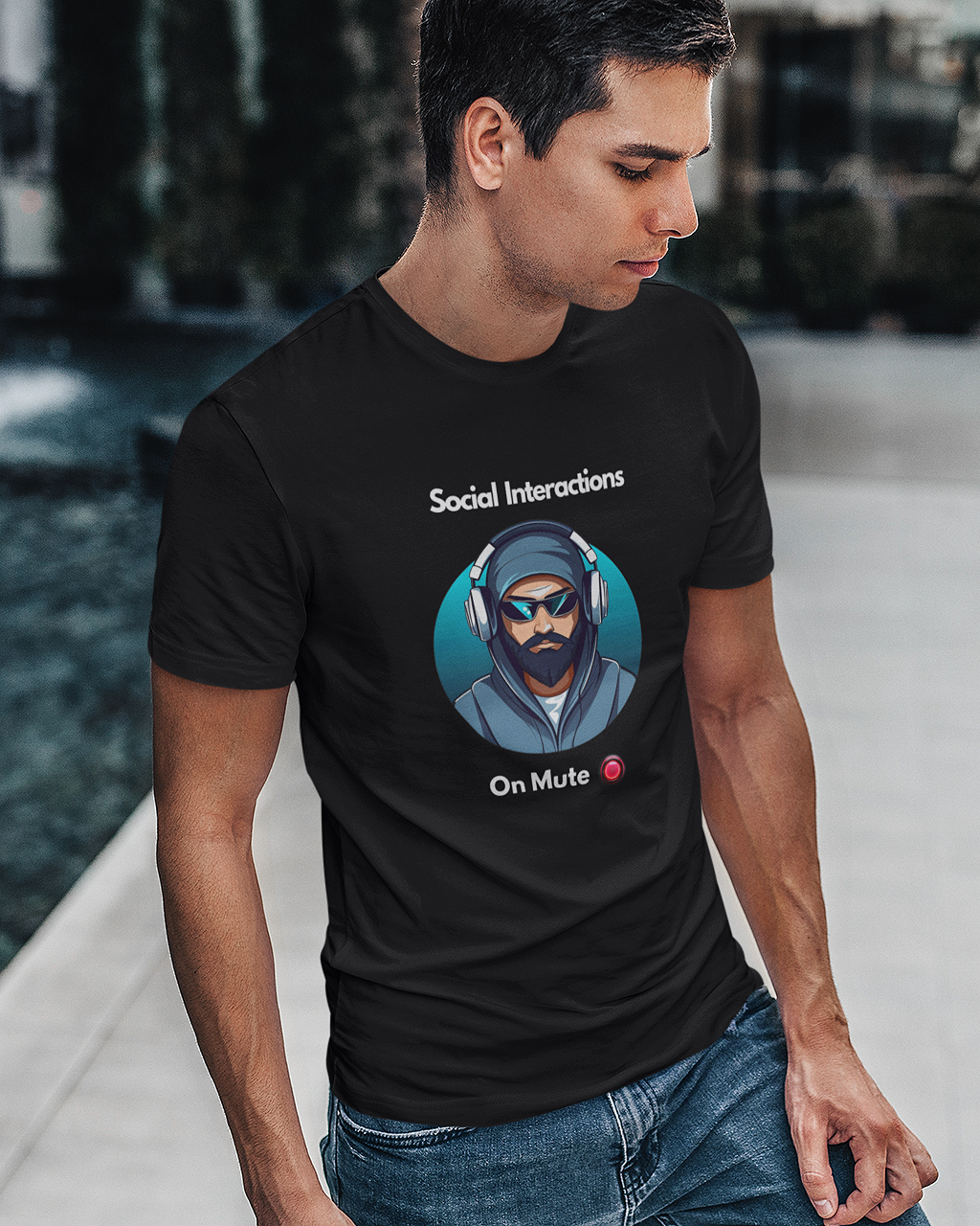 Antisocial T-Shirt | Stylish Introvert Tee