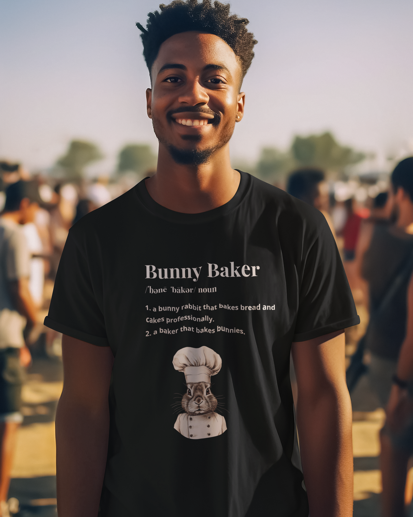 Bunny Baker T-Shirt | Cute Animal Tees