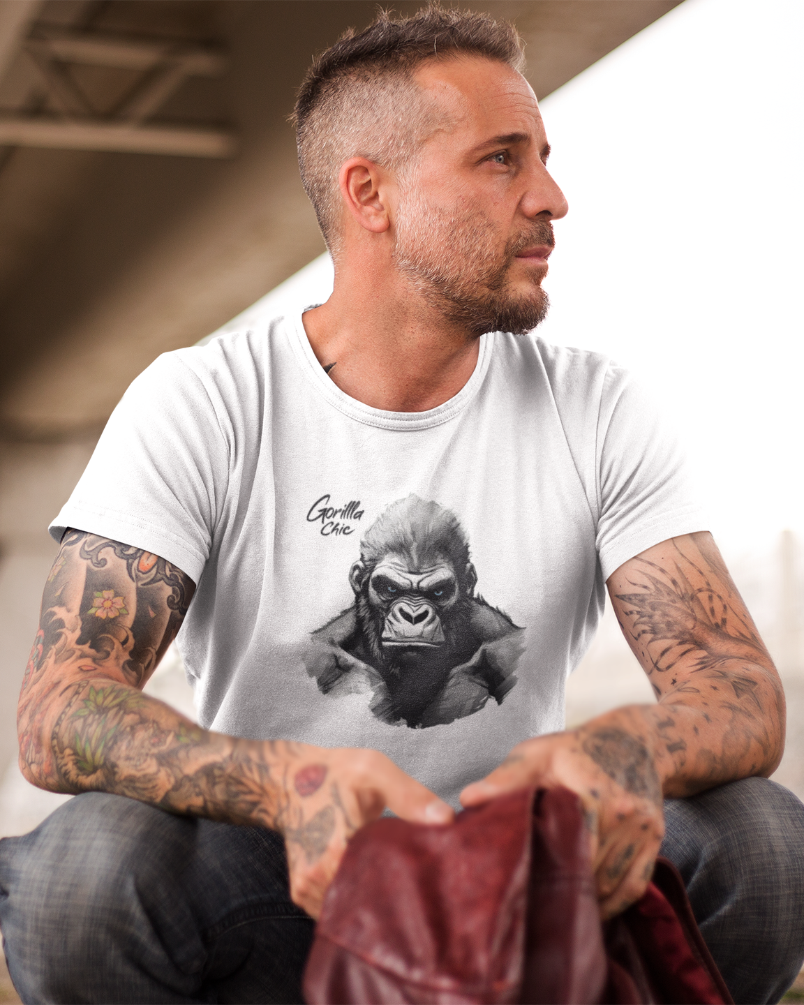 Chic Ape T-Shirt  | Gorilla Graphic Tee