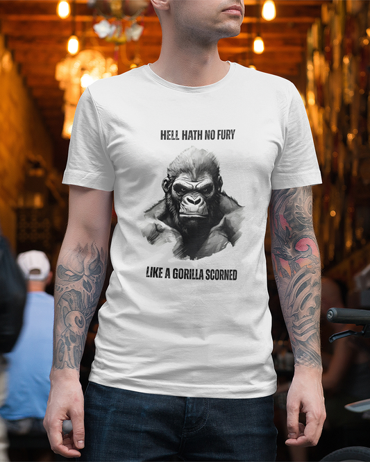 Angry Gorilla T-Shirt | Animal-Themed Tees